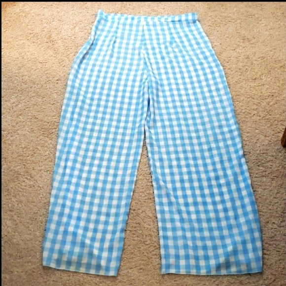 SHEER Gingham Cover Up Pants - Picture 4 of 5